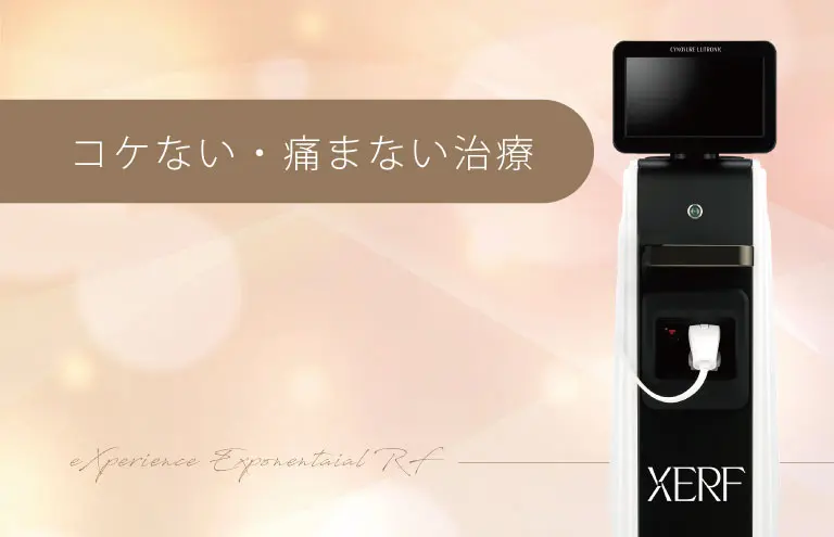 XERF（ザーフ）による顔のたるみ治療 | セオリークリニック- 東京